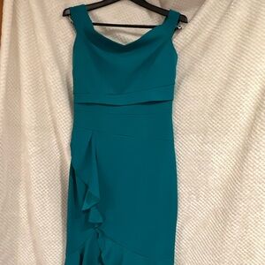 Teal Cocktail Dress